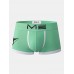 Cotton Mens Letter   Cartoon Cat Ptint Underwear U Convex Boxers