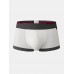 Mens Contrast Cotton Breathable Antibacterial Underwear Waistband Boxers With Pouch