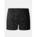 Mens 100  Cotton Allover Printing Breathable Loose Home Arrow Shorts Boxers