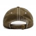 Menico Men Cotton Nostalgic Open Thread Stitching Outdoor Adjustable Sunshade Baseball Cap